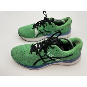 Asics Gel-Cumulus Running Shoe Mens Size 10  Green Blue White 1011B481